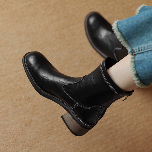 Women’s Mid-Heel Martin Boots