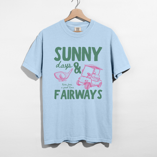 Sunny Fairways Graphic Tee