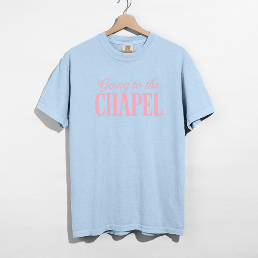 Going to the Chapel Graphic Tee –  Bridal Bachelorette Shirt