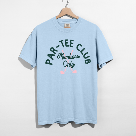 Par-Tee Club Members Only Golf Shirt