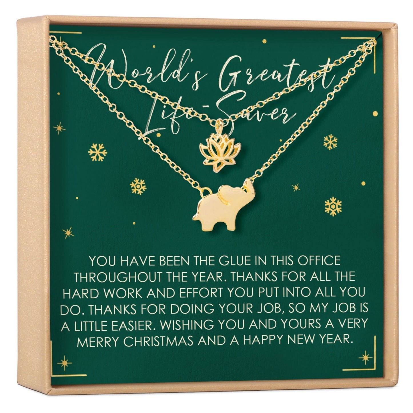 Christmas Gift for Administrative Assistant Necklace, Multiple Styles