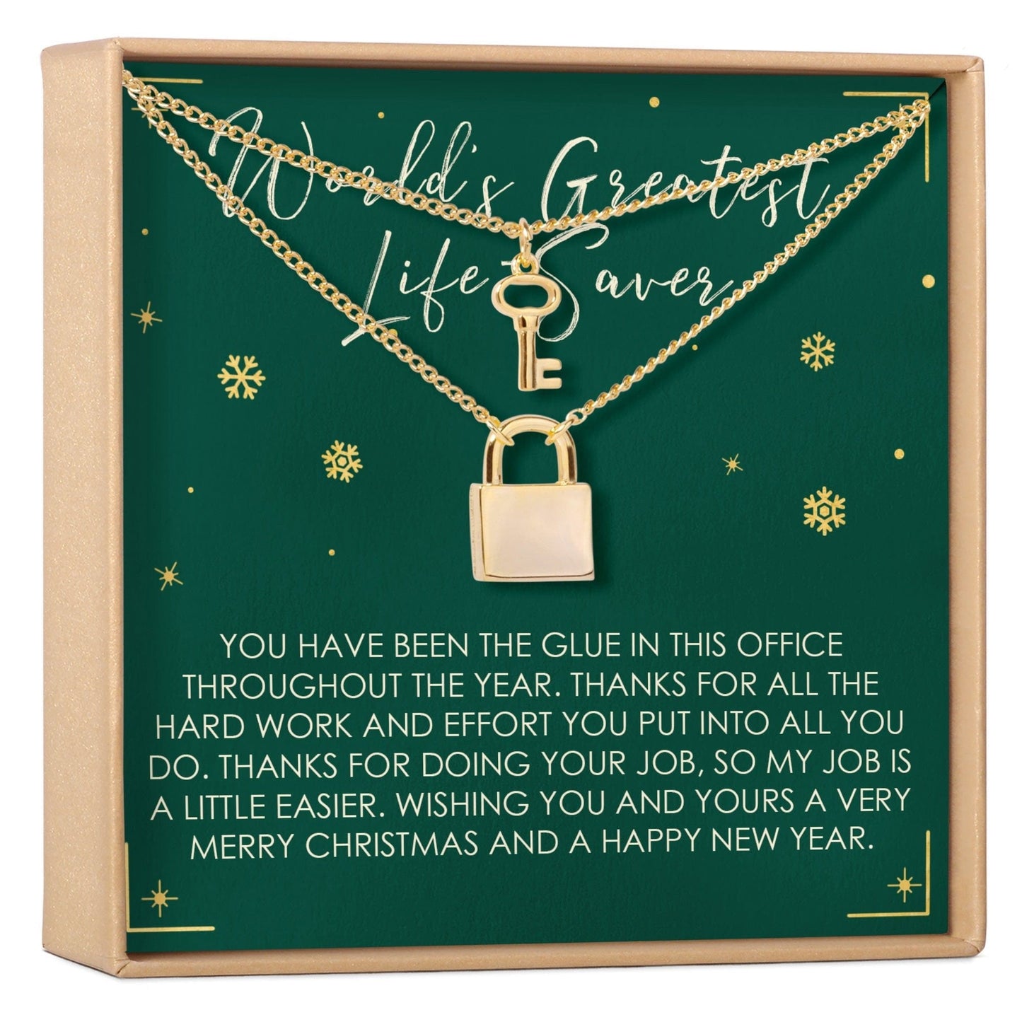 Christmas Gift for Administrative Assistant Necklace, Multiple Styles