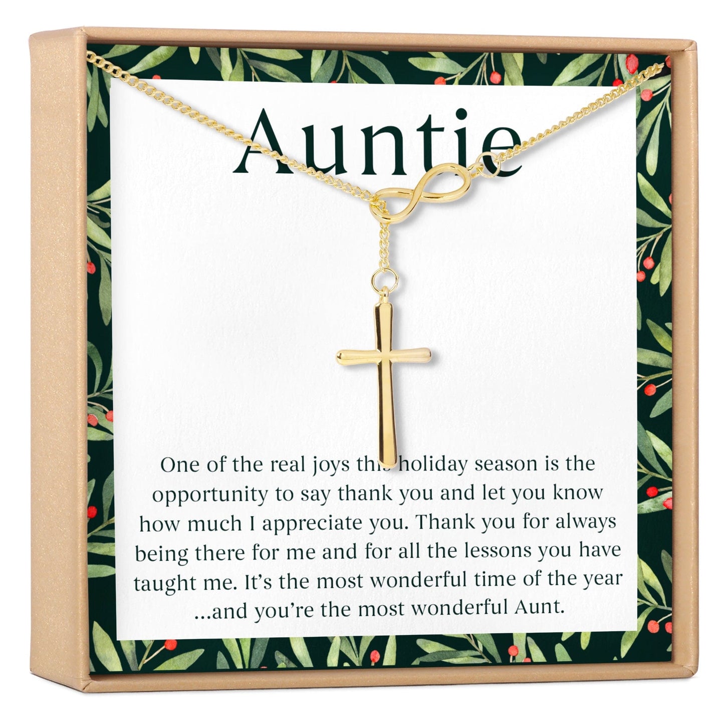 Christmas Gift for Aunt Necklace, Multiple Styles