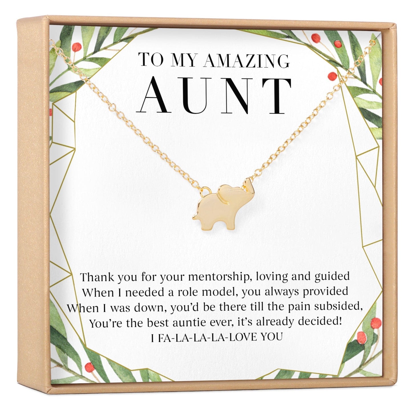 Christmas Gift for Aunt Necklace, Multiple Styles