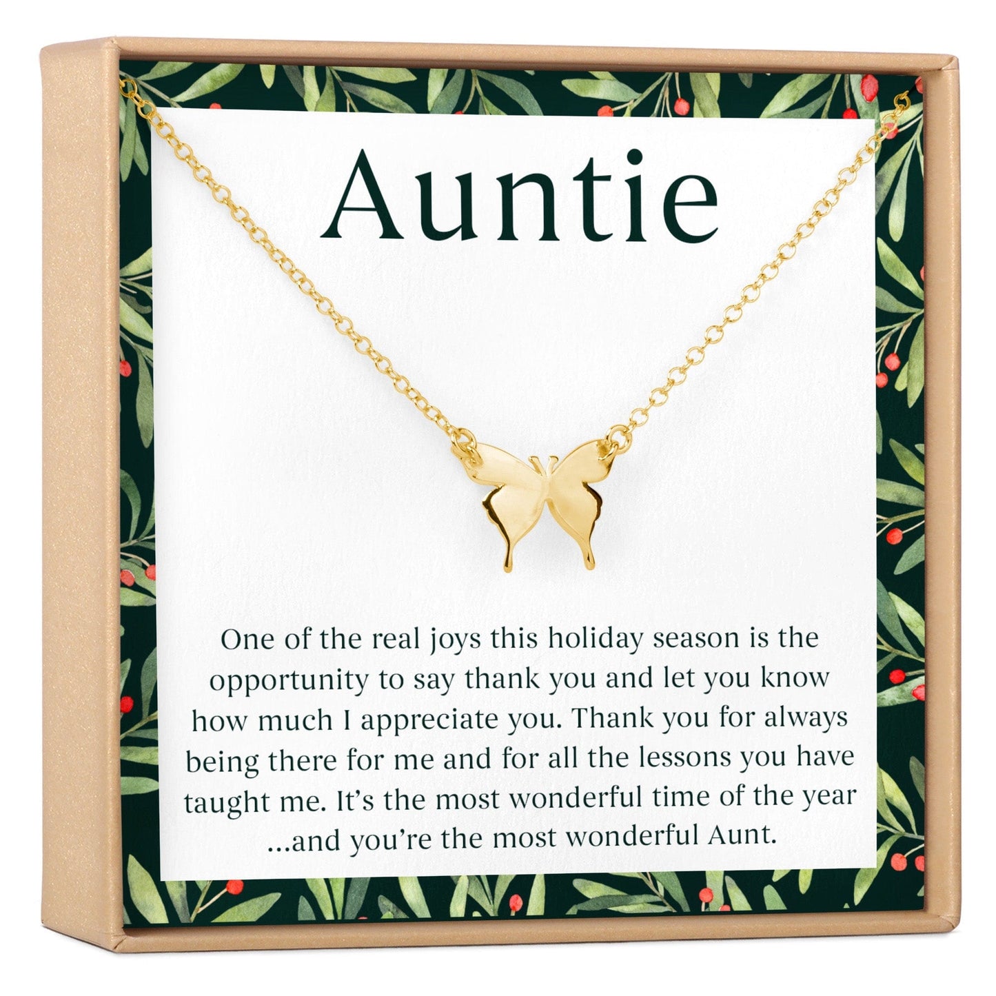 Christmas Gift for Aunt Necklace, Multiple Styles