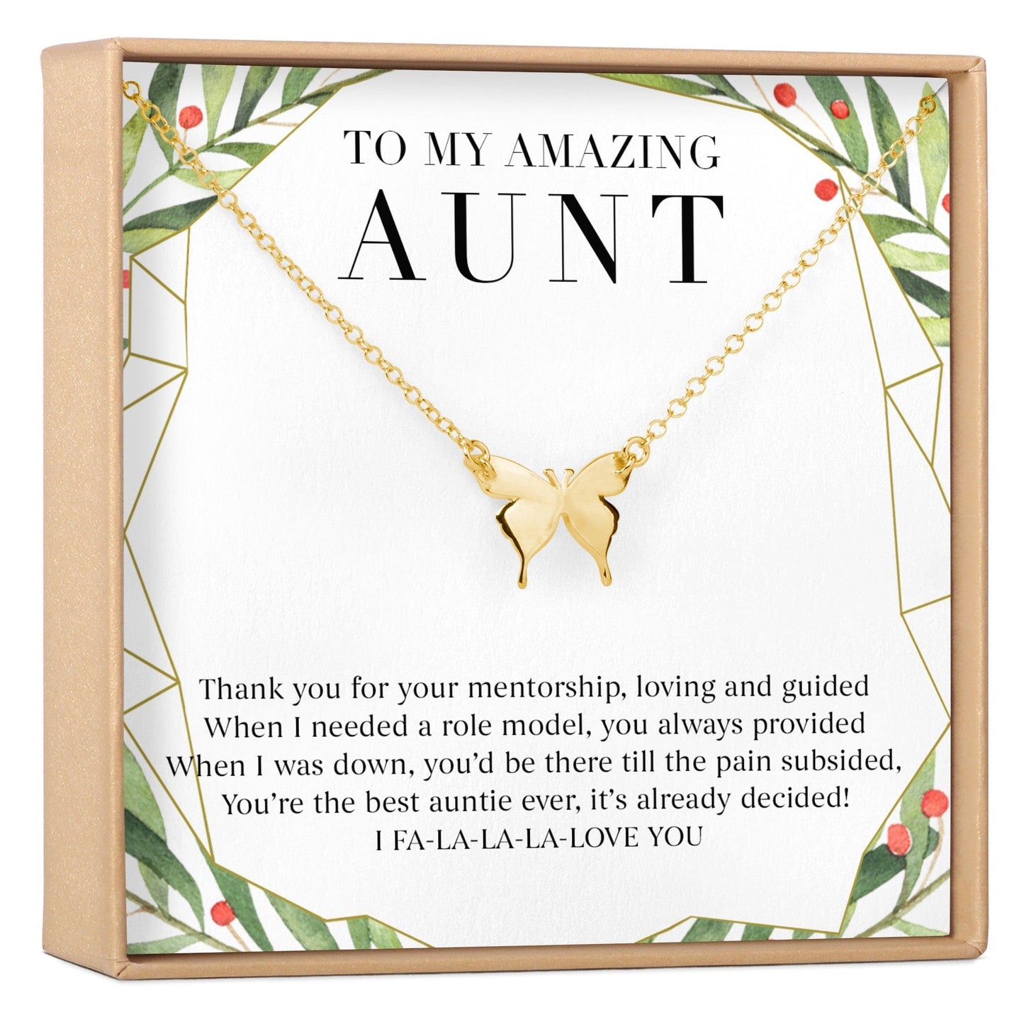 Christmas Gift for Aunt Necklace, Multiple Styles