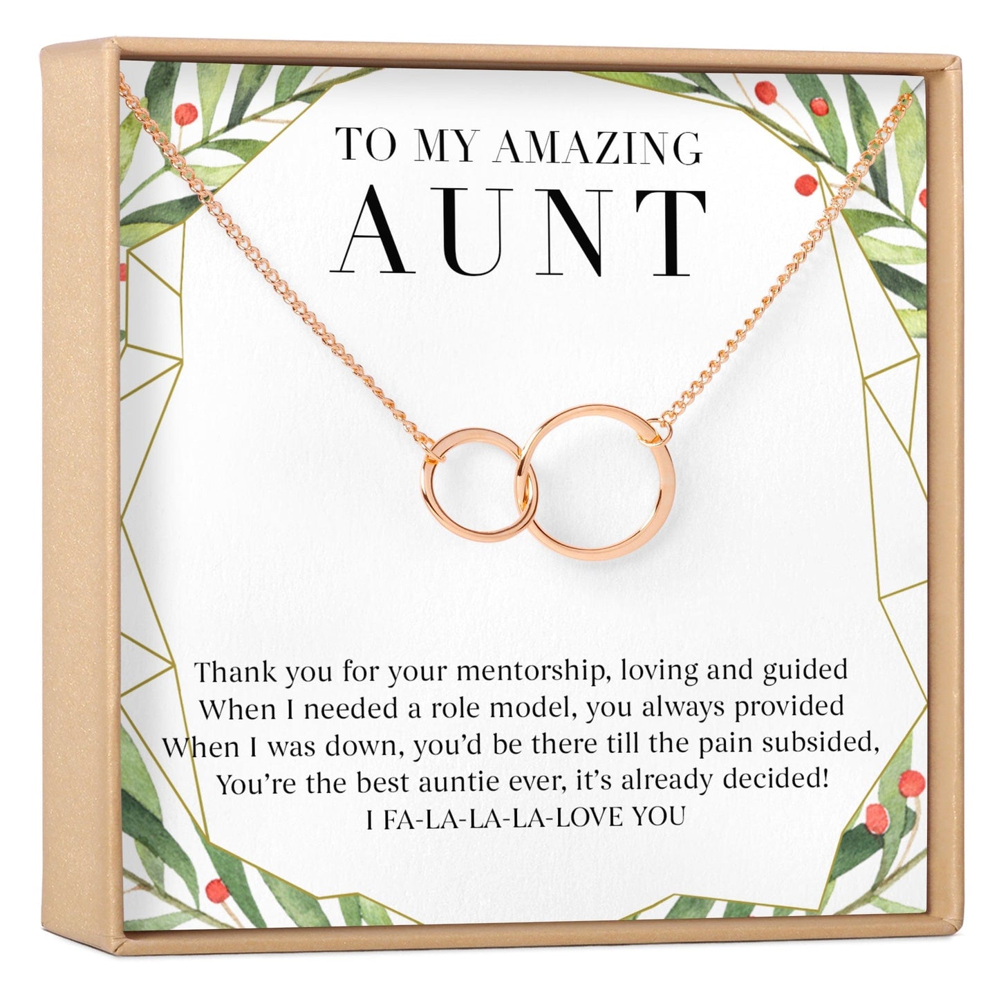 Christmas Gift for Aunt Necklace, Multiple Styles