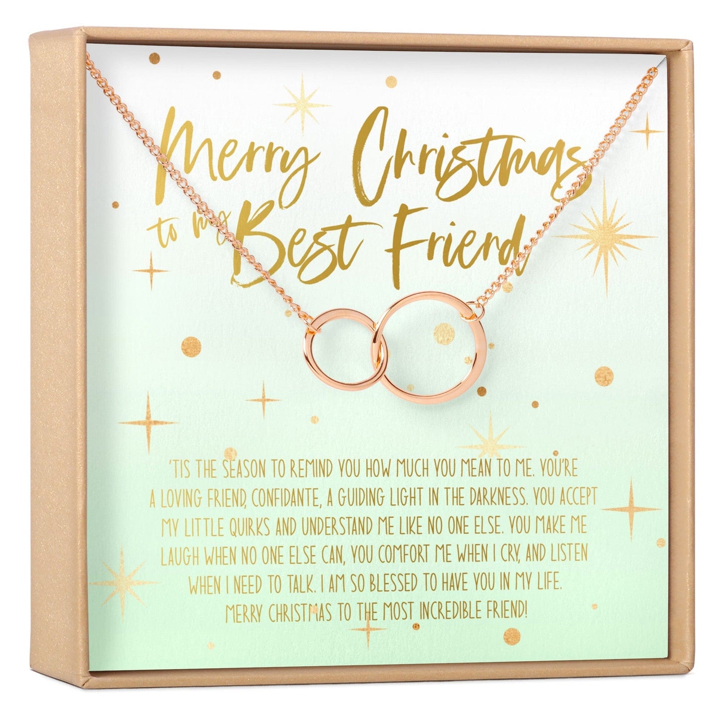 Christmas Gift for Best Friend Necklace, Multiple Styles