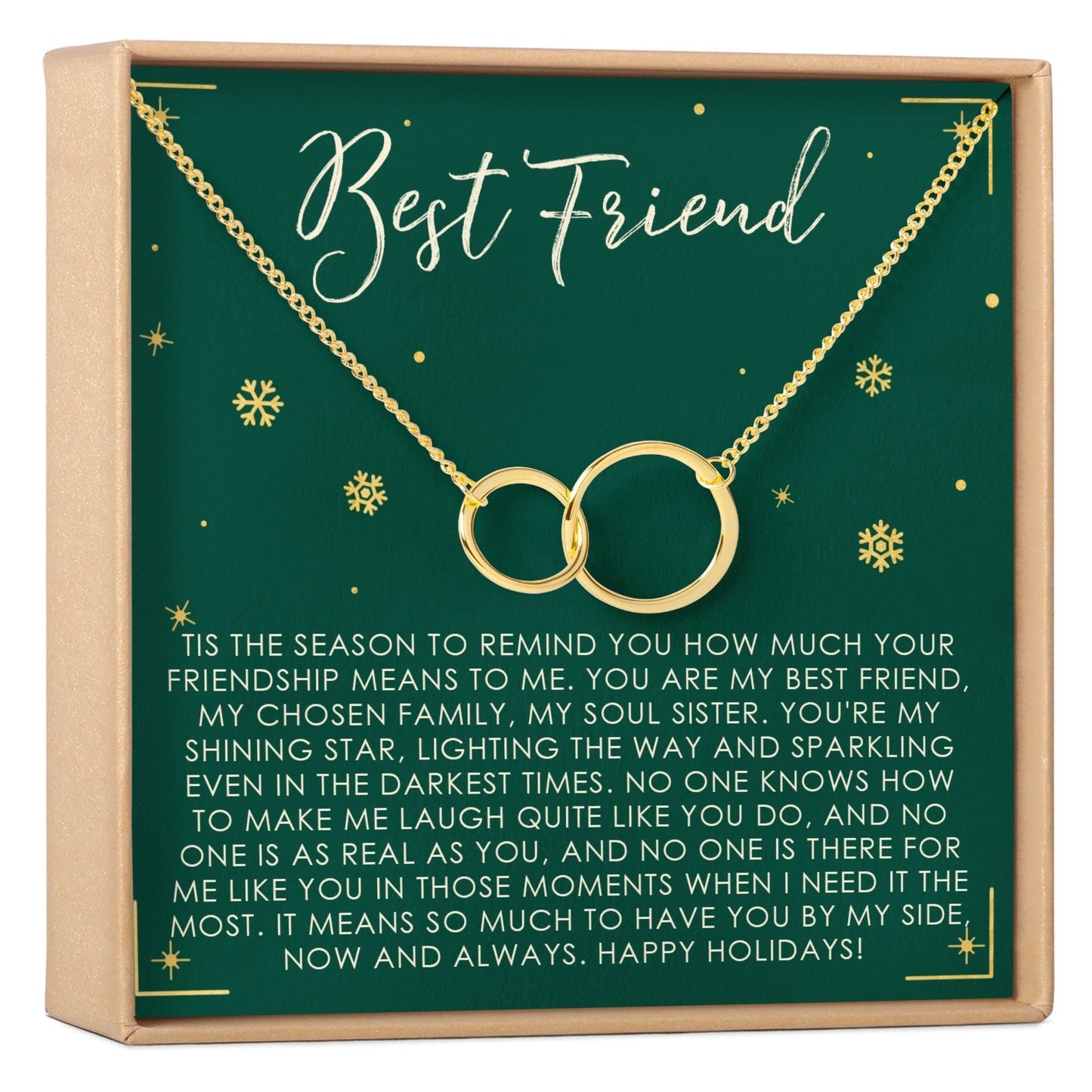 Christmas Gift for Best Friend Necklace, Multiple Styles