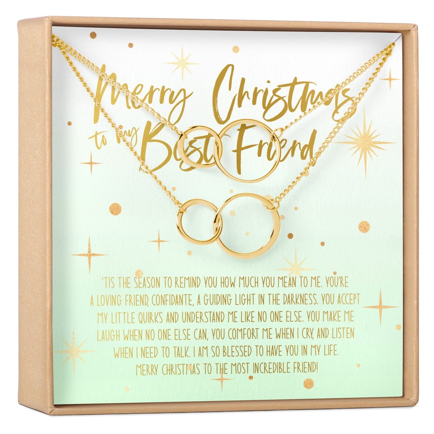 Christmas Gift for Best Friend Necklace, Multiple Styles