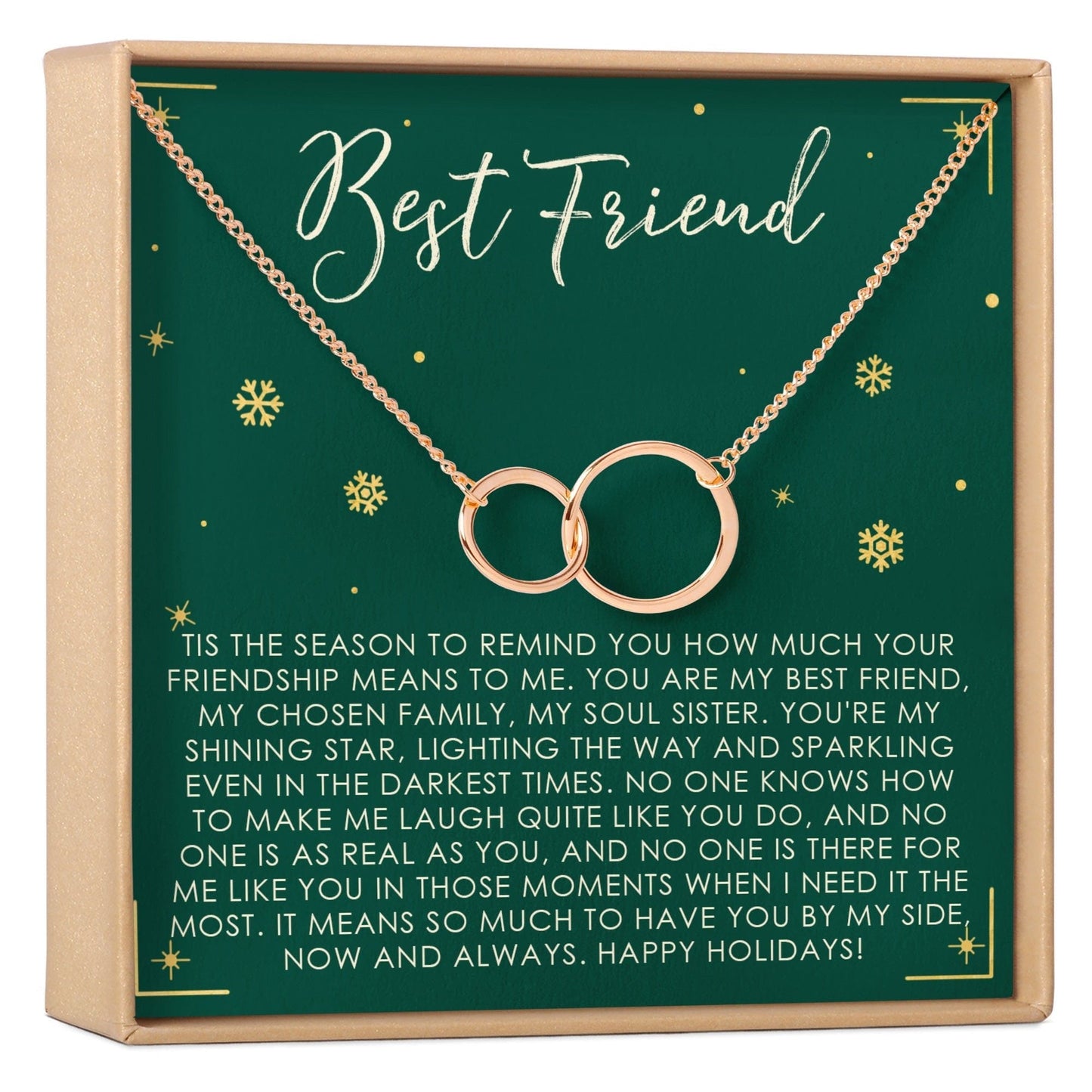 Christmas Gift for Best Friend Necklace, Multiple Styles