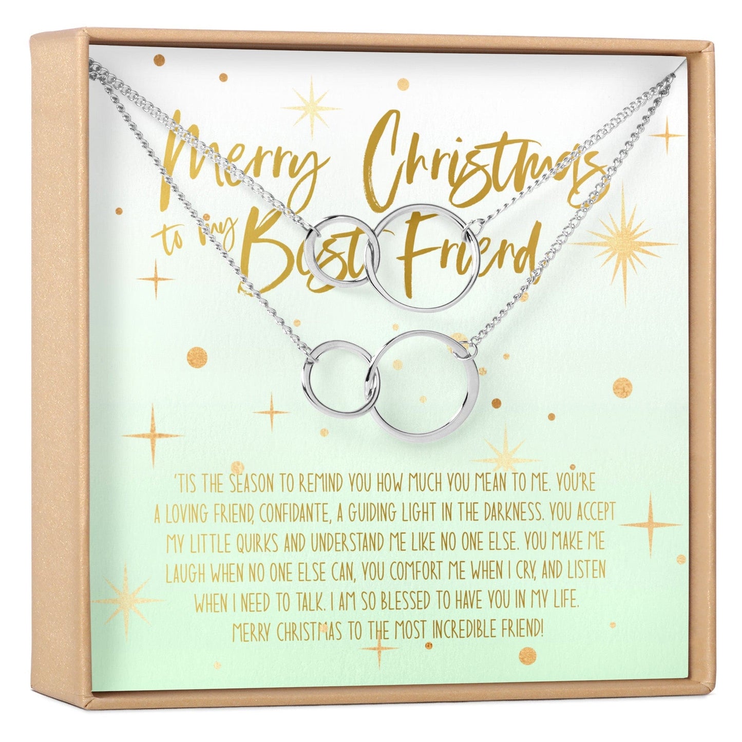 Christmas Gift for Best Friend Necklace, Multiple Styles