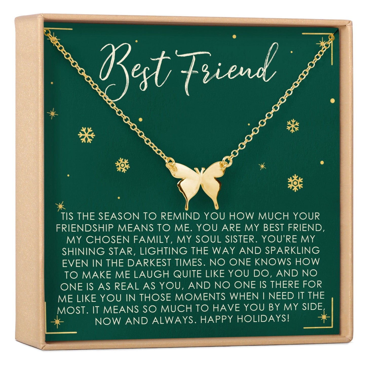 Christmas Gift for Best Friend Necklace, Multiple Styles