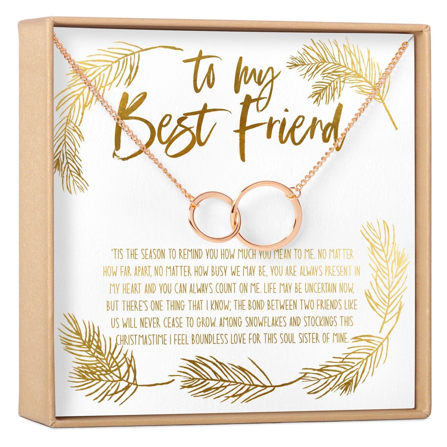 Christmas Gift for Best Friend Necklace, Multiple Styles