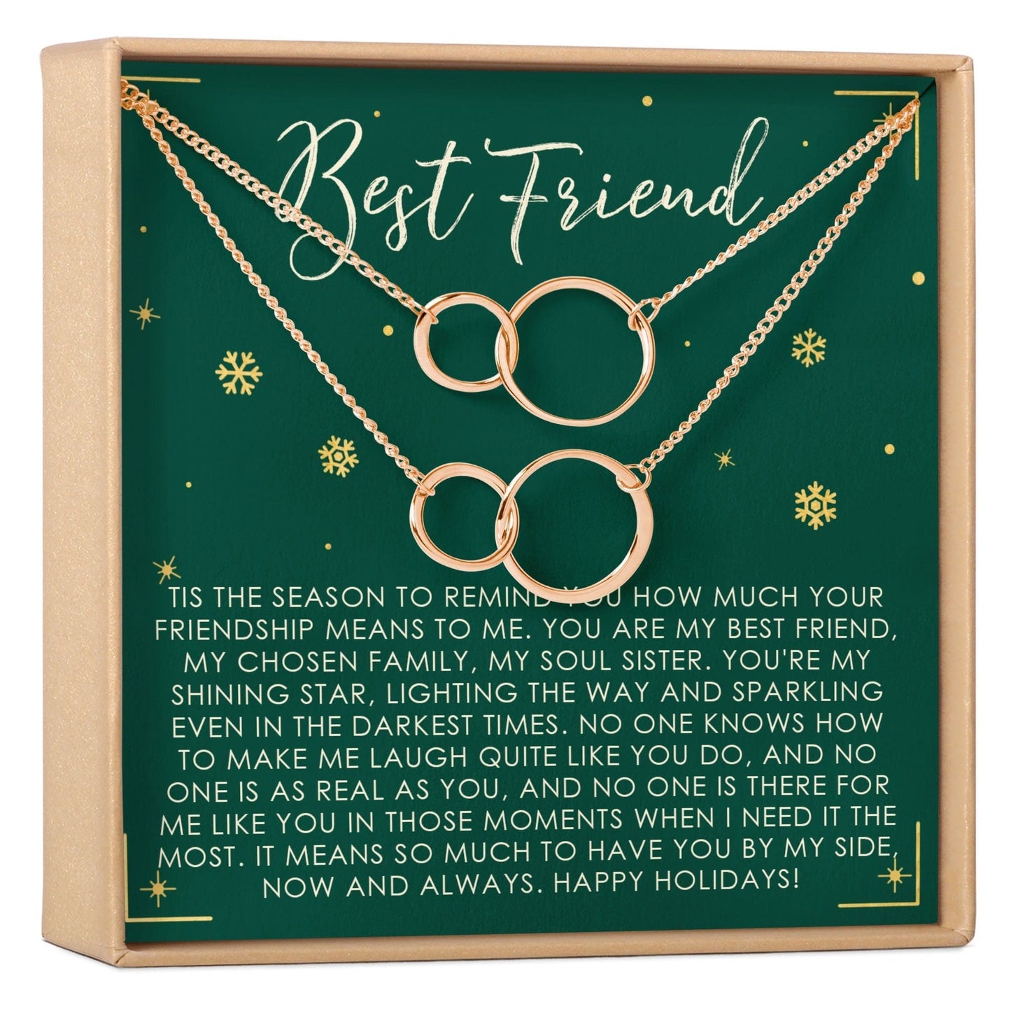 Christmas Gift for Best Friend Necklace, Multiple Styles