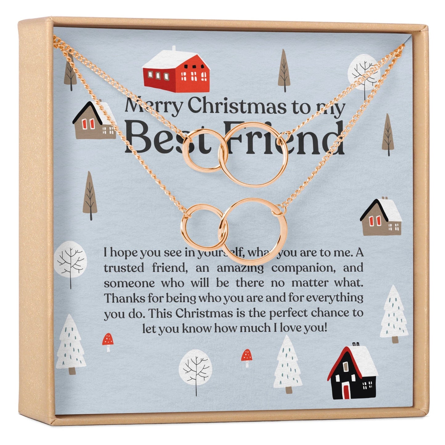 Christmas Gift for Best Friend Necklace, Multiple Styles