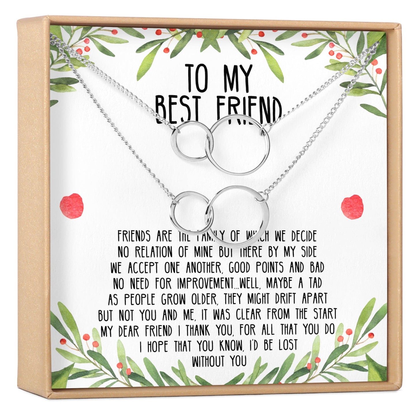 Christmas Gift for Best Friend Necklace, Multiple Styles