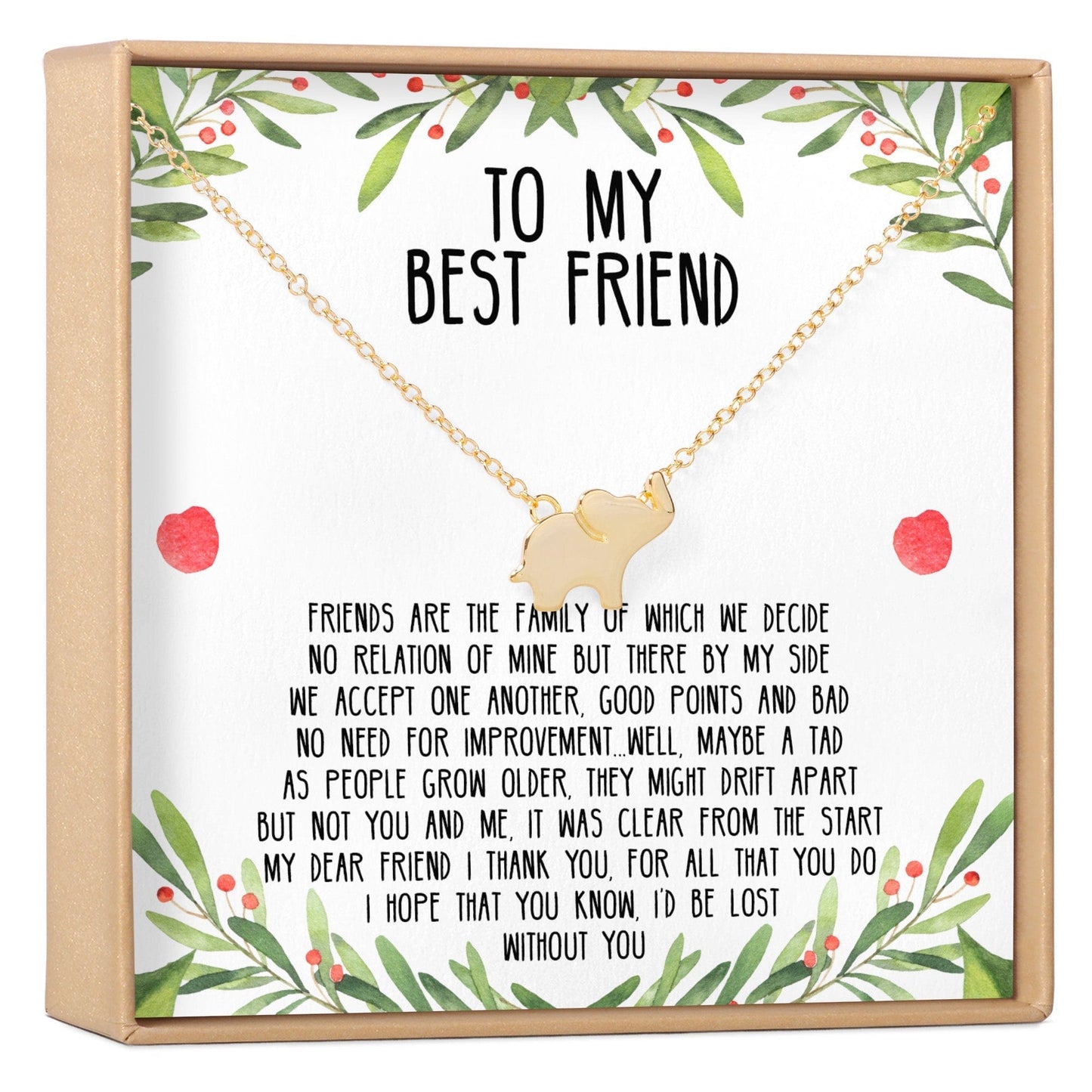 Christmas Gift for Best Friend Necklace, Multiple Styles