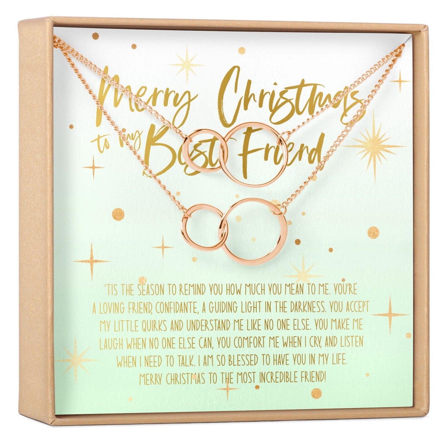 Christmas Gift for Best Friend Necklace, Multiple Styles