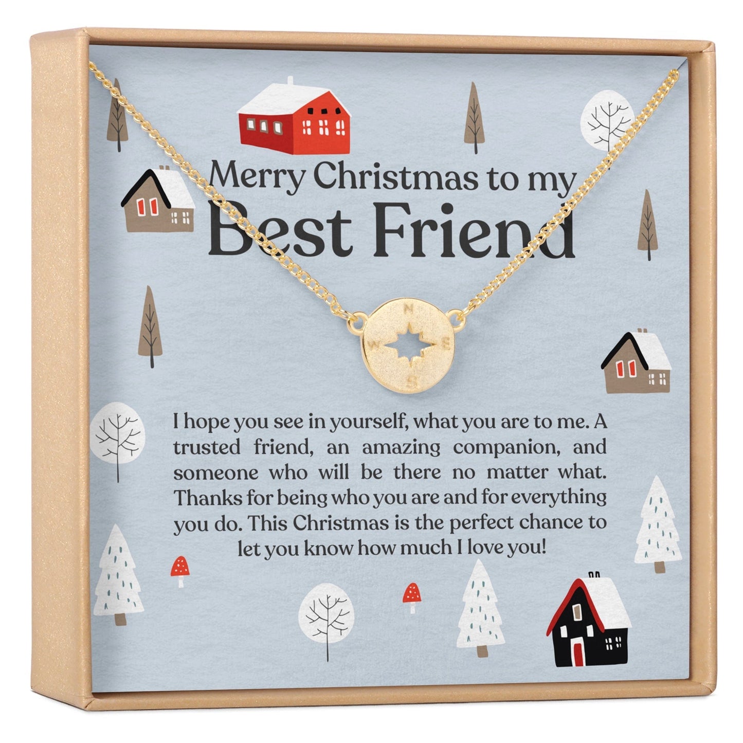 Christmas Gift for Best Friend Necklace, Multiple Styles