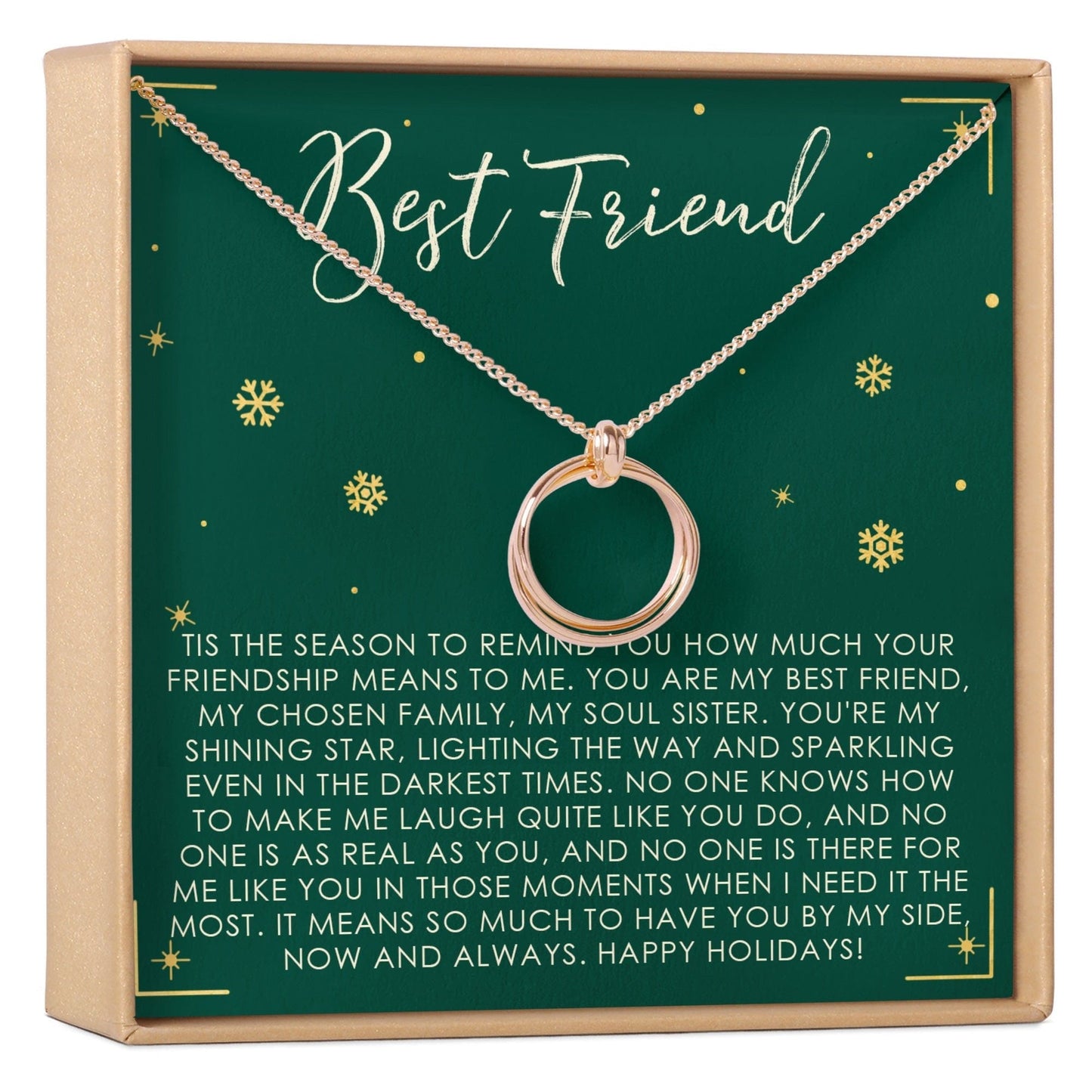 Christmas Gift for Best Friend Necklace, Multiple Styles