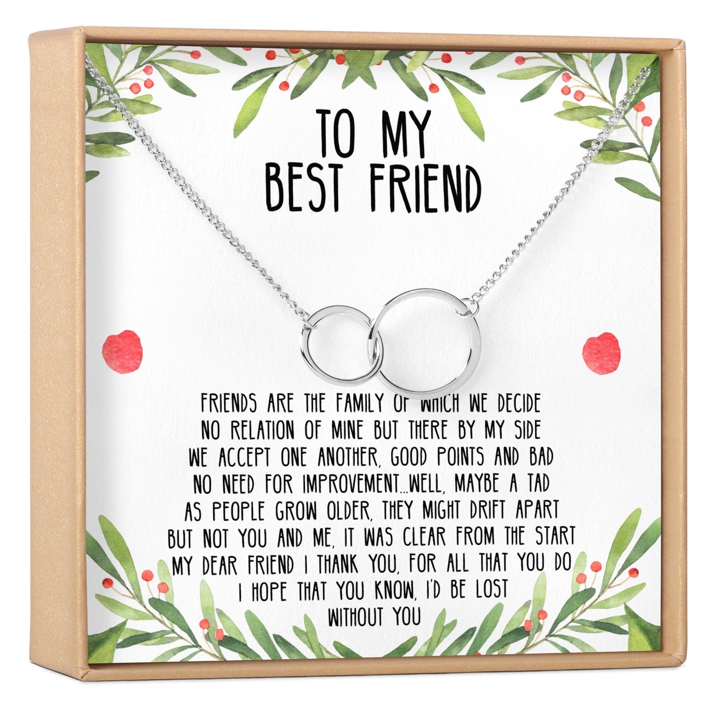 Christmas Gift for Best Friend Necklace, Multiple Styles
