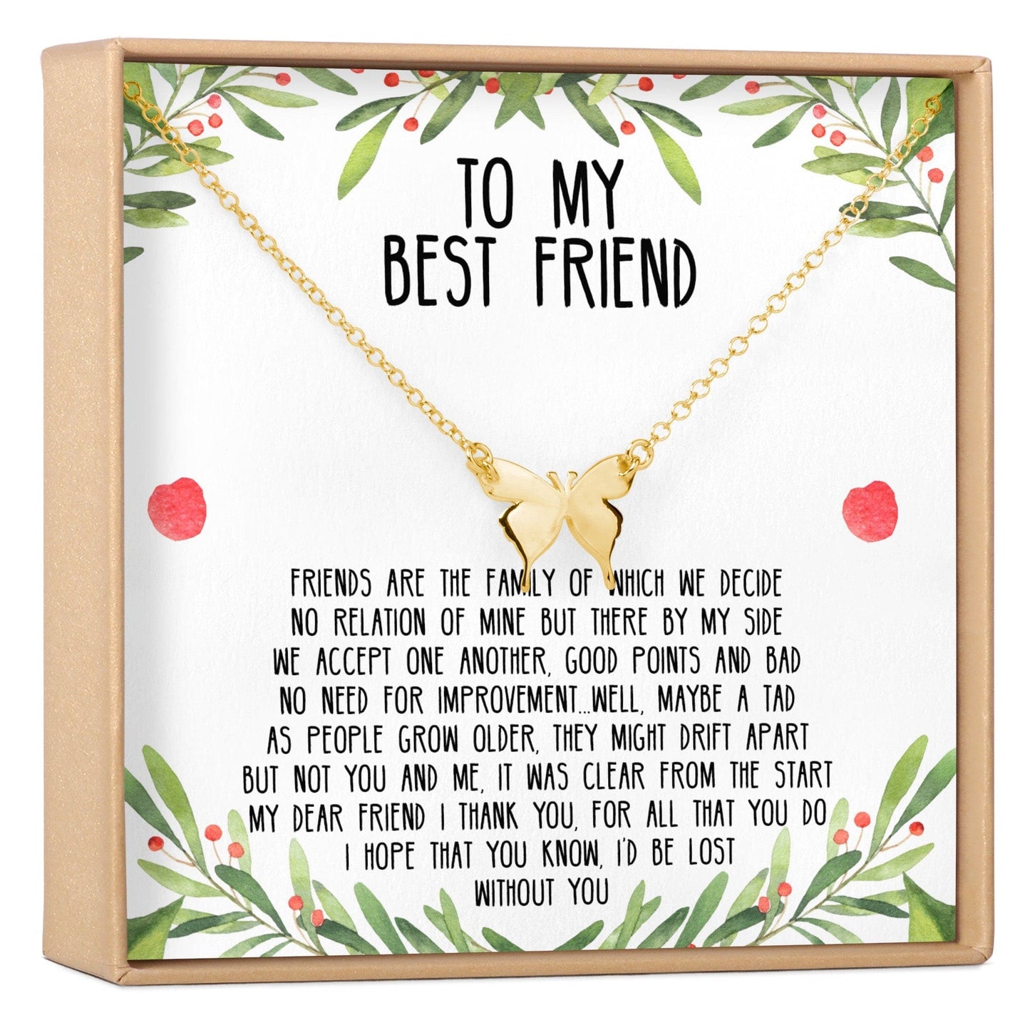 Christmas Gift for Best Friend Necklace, Multiple Styles