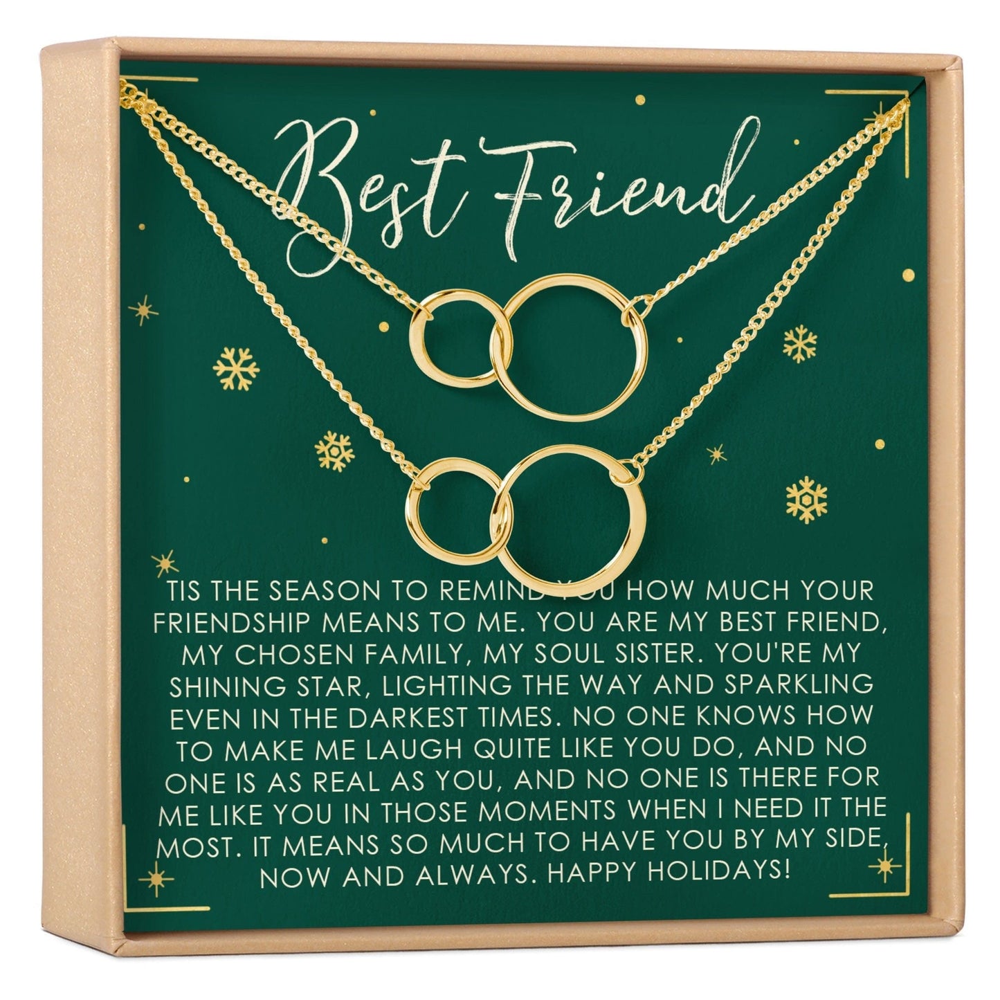 Christmas Gift for Best Friend Necklace, Multiple Styles