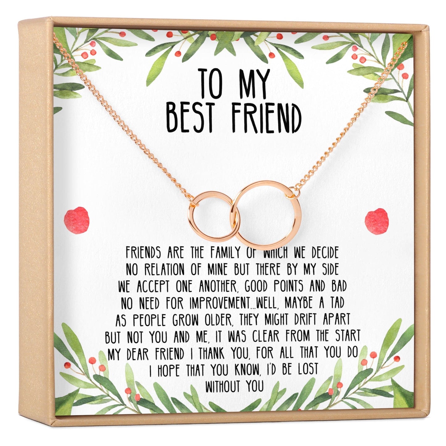 Christmas Gift for Best Friend Necklace, Multiple Styles