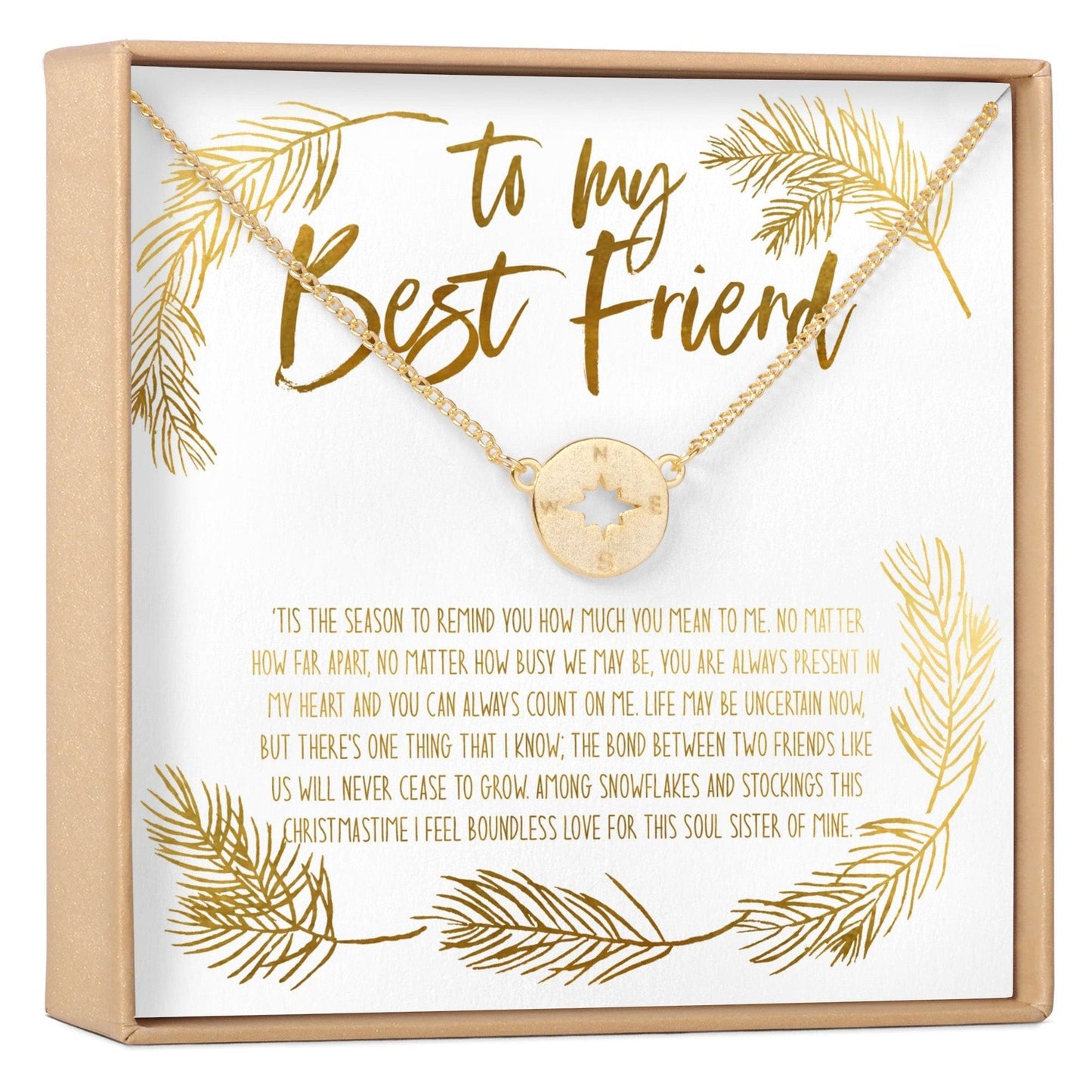 Christmas Gift for Best Friend Necklace, Multiple Styles