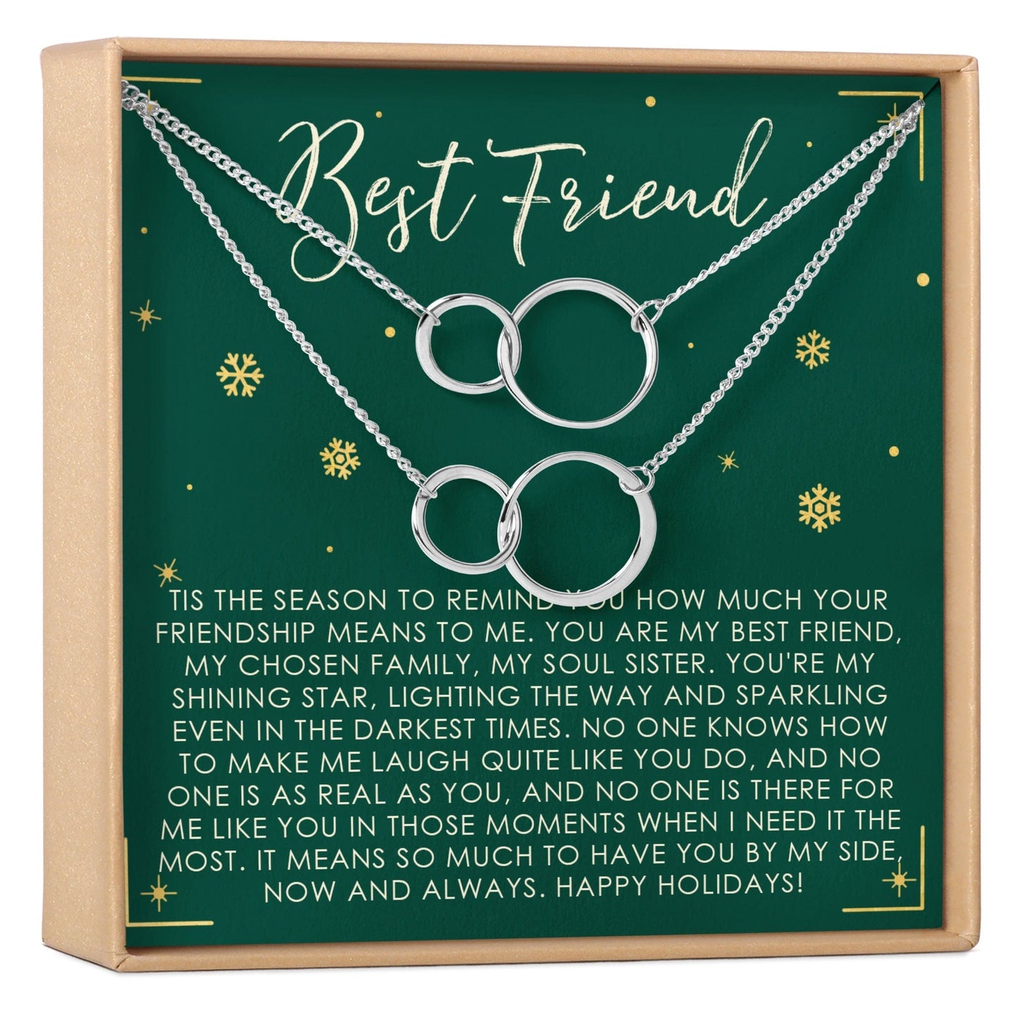 Christmas Gift for Best Friend Necklace, Multiple Styles