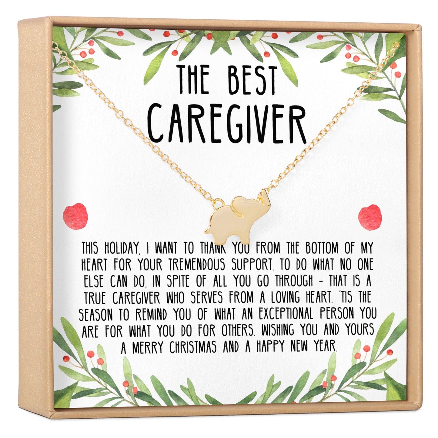Christmas Gift for Caregiver Necklace, Multiple Styles