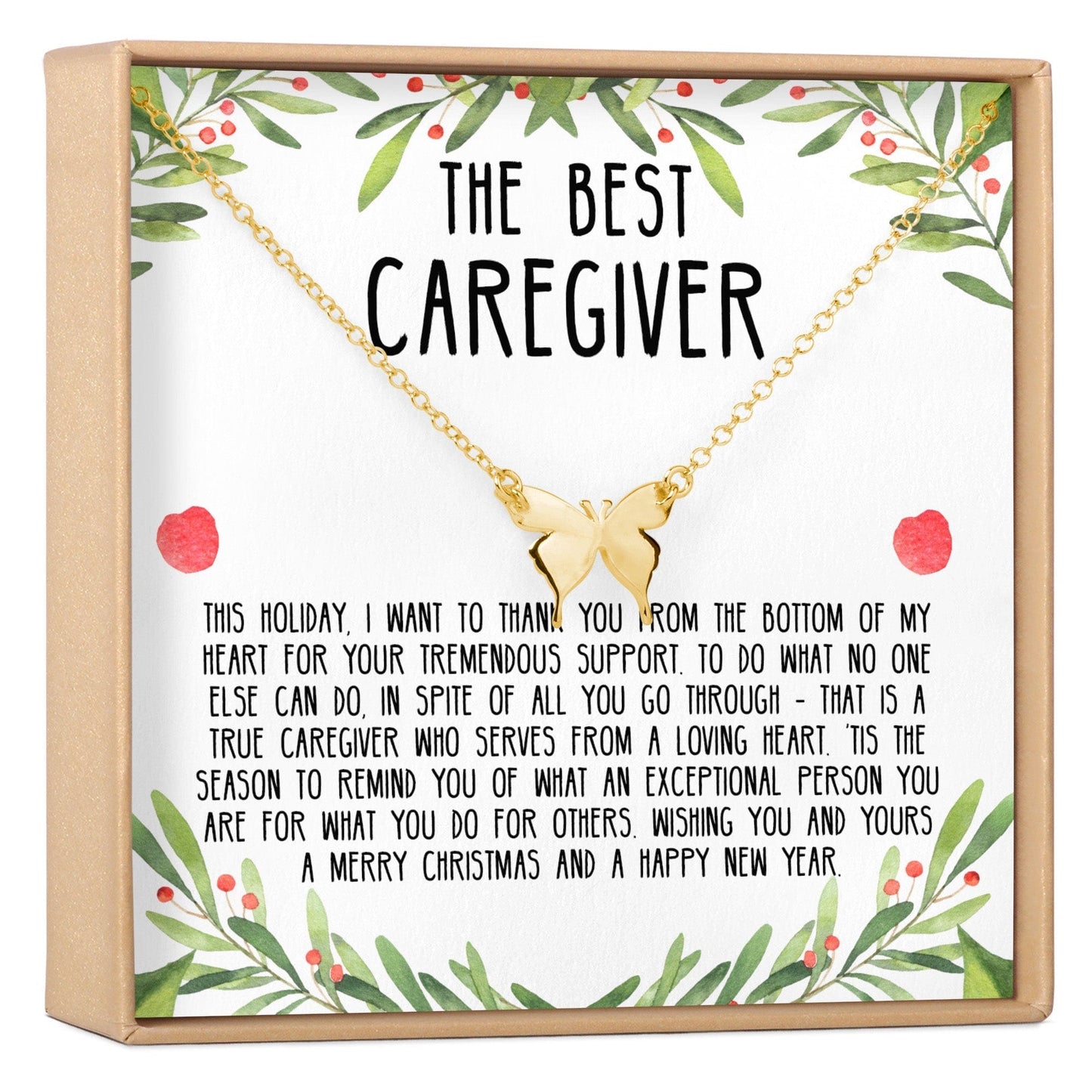 Christmas Gift for Caregiver Necklace, Multiple Styles