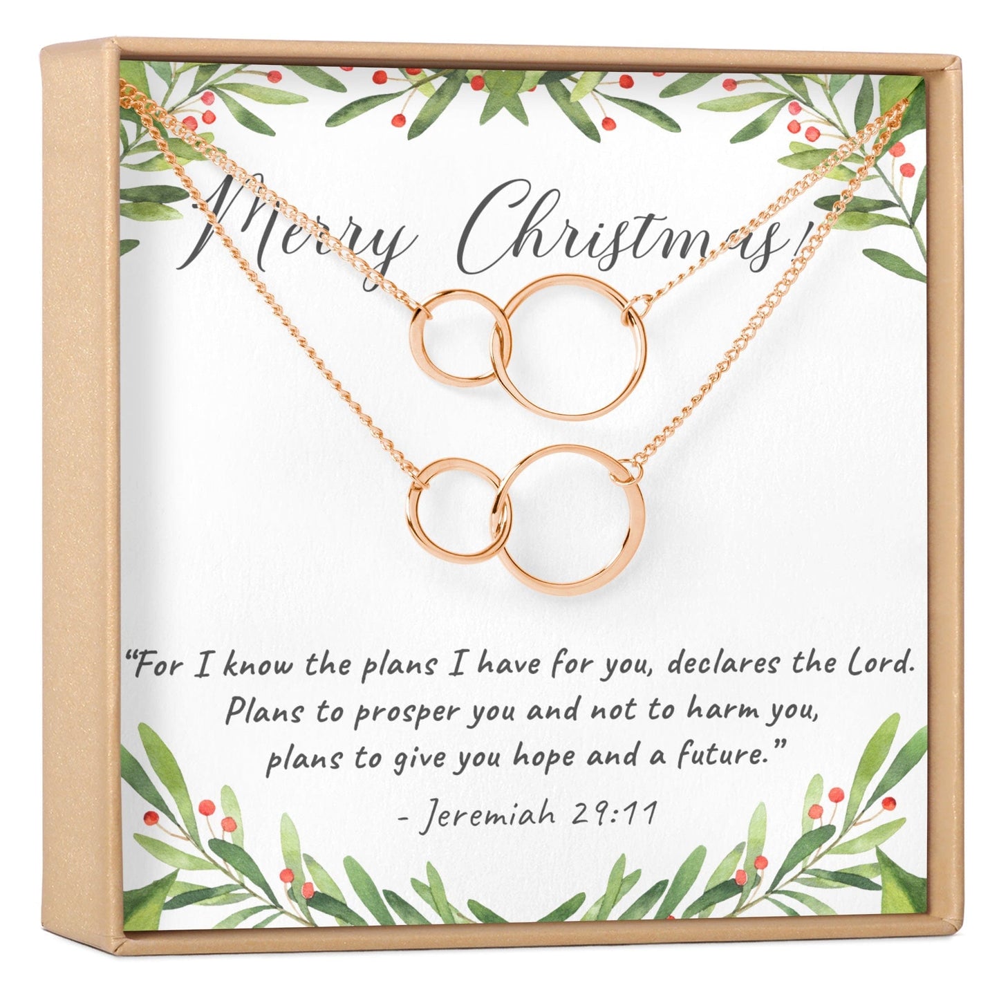 Christmas Gift for Christian Necklace, Multiple Styles