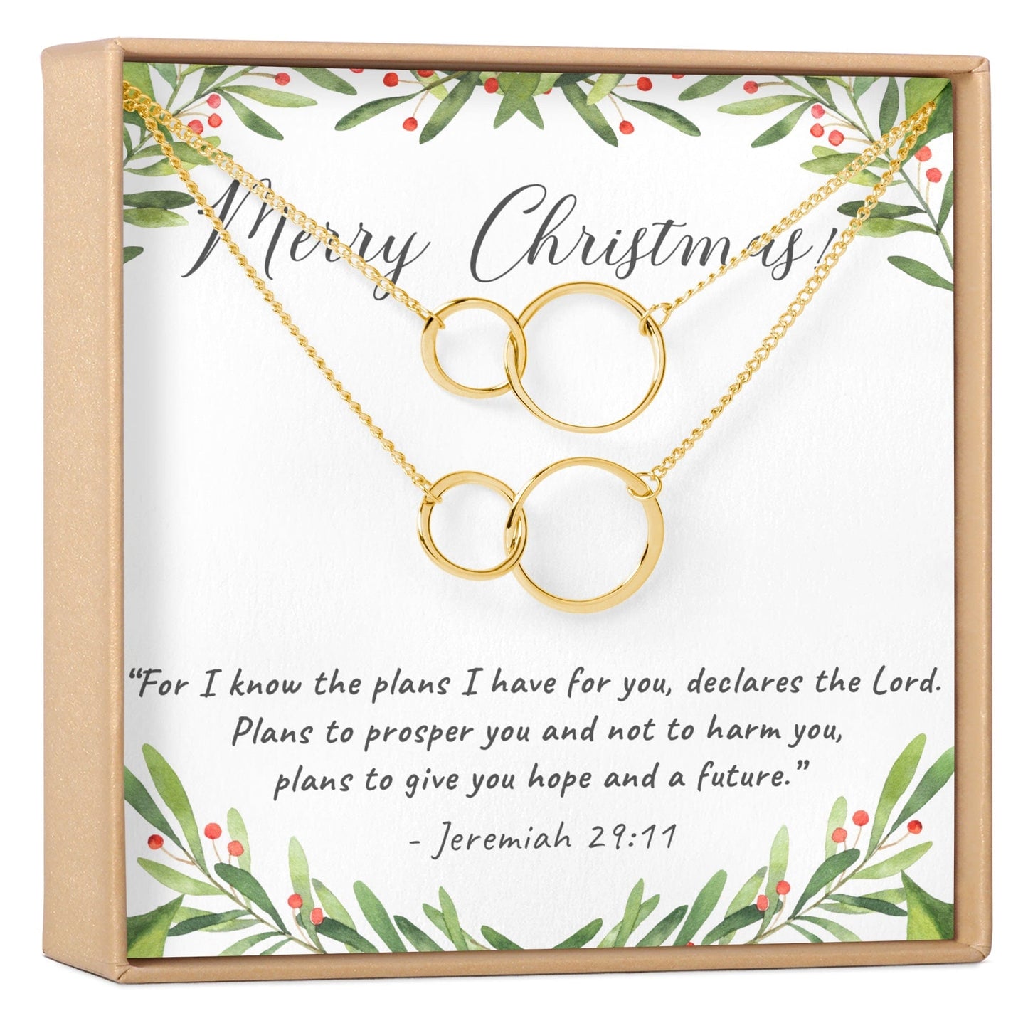 Christmas Gift for Christian Necklace, Multiple Styles