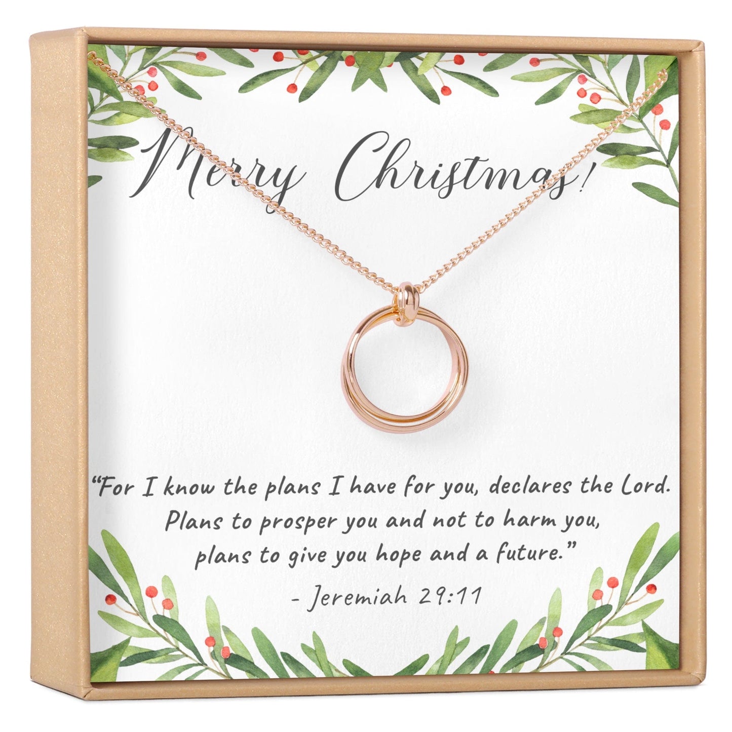 Christmas Gift for Christian Necklace, Multiple Styles