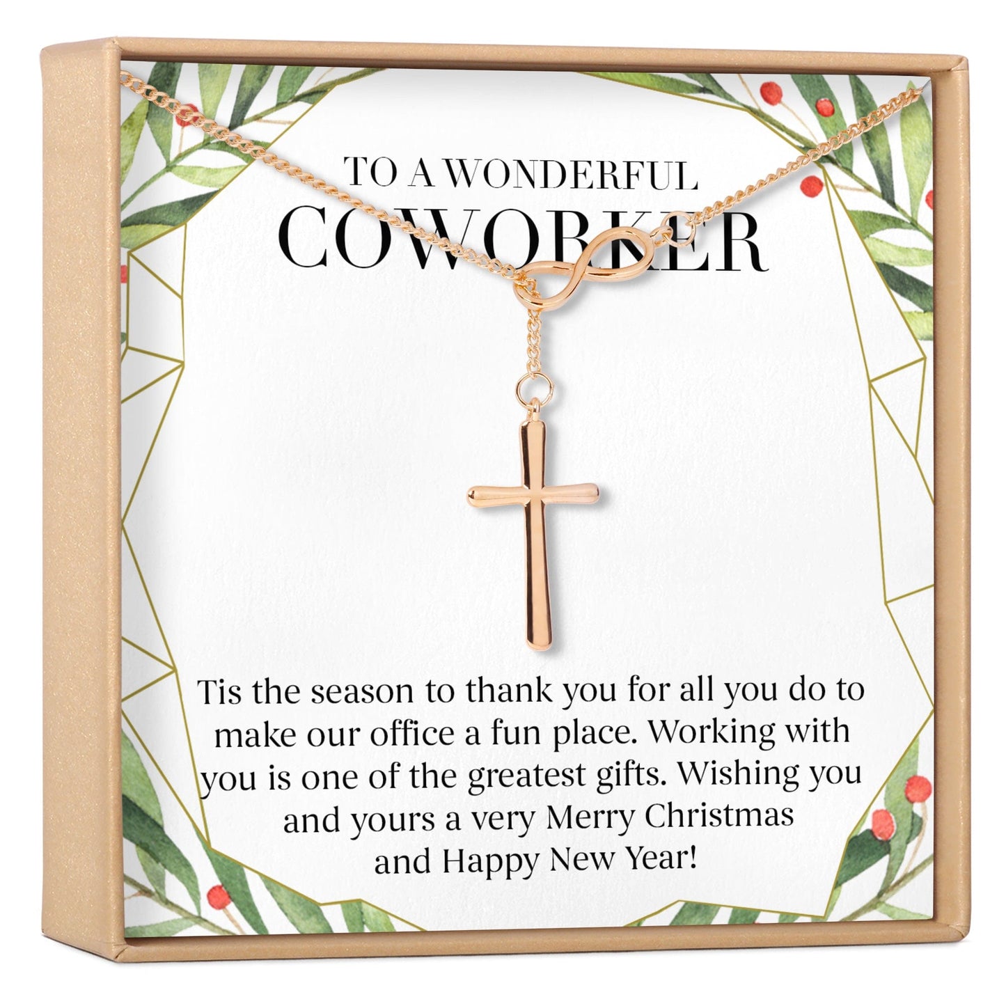 Christmas Gift for Coworker Necklace, Multiple Styles