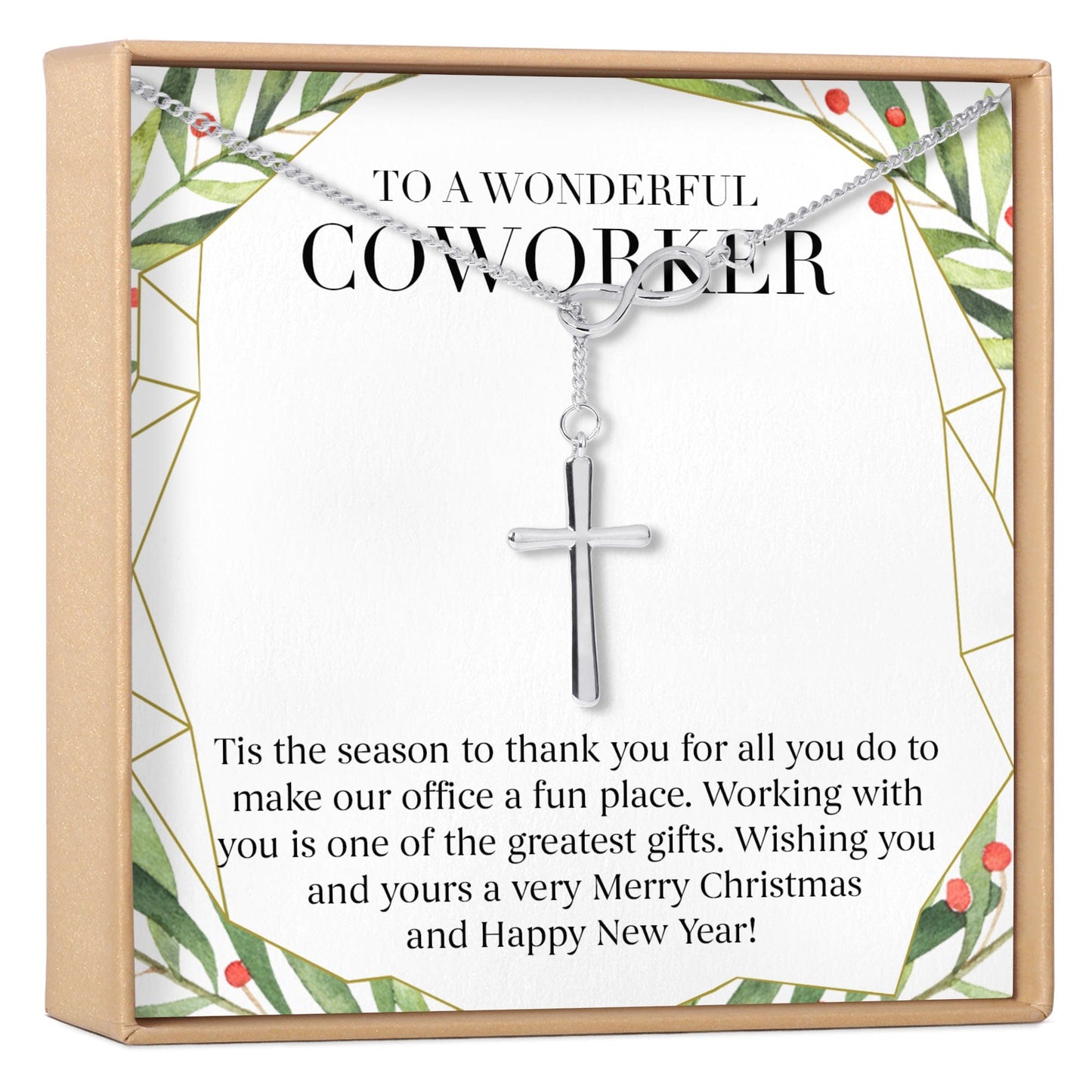 Christmas Gift for Coworker Necklace, Multiple Styles