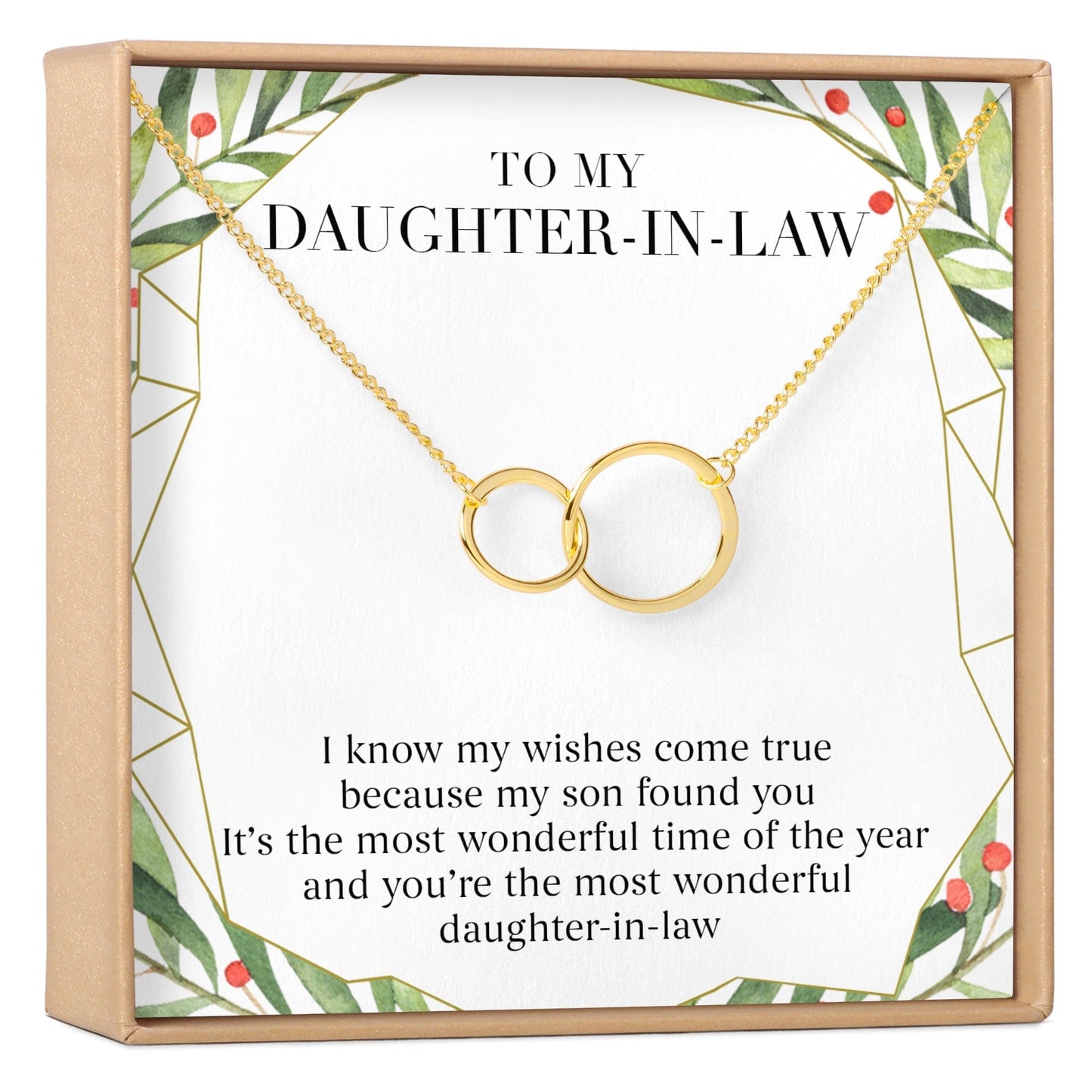 Christmas Gift for Daughter in Law Necklace, Multiple Styles