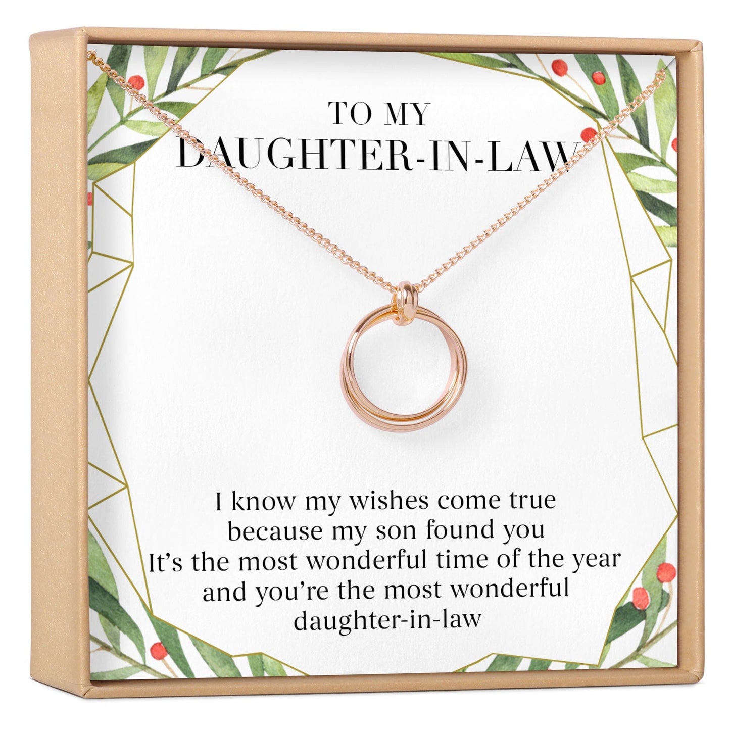 Christmas Gift for Daughter in Law Necklace, Multiple Styles