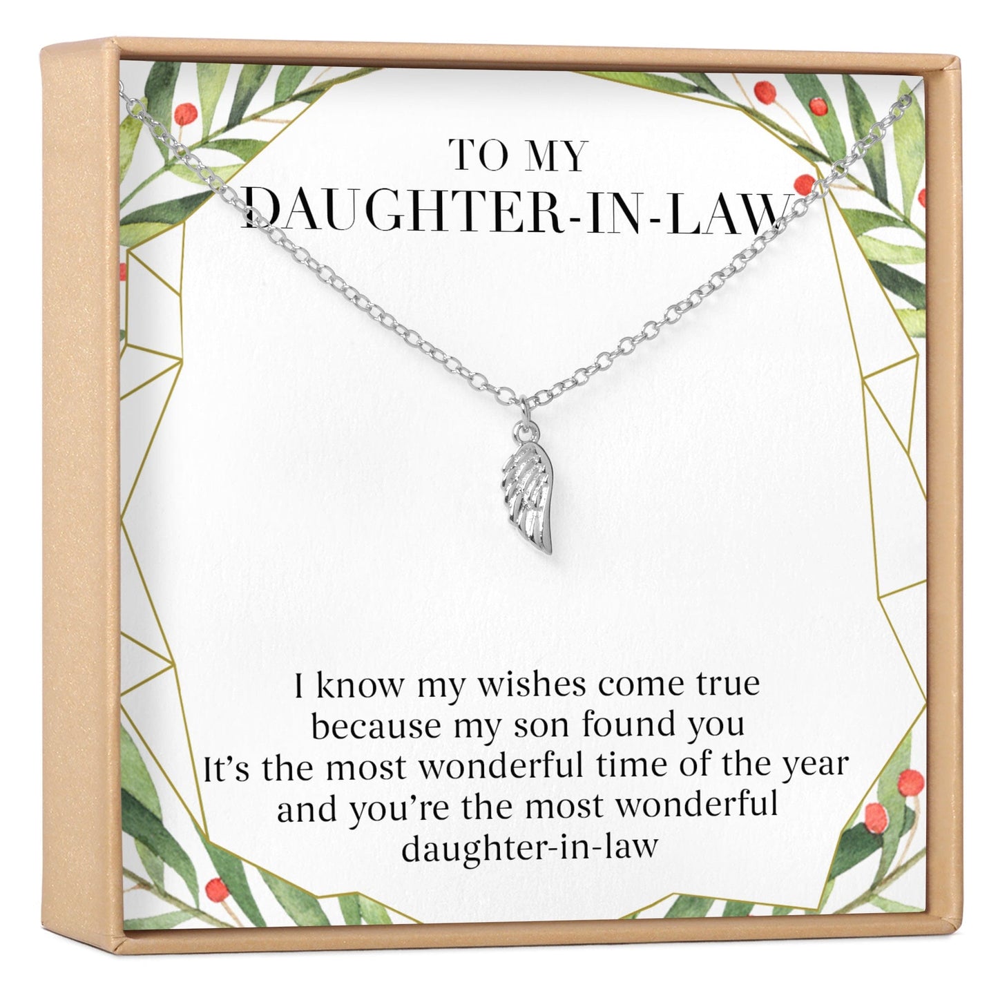 Christmas Gift for Daughter in Law Necklace, Multiple Styles