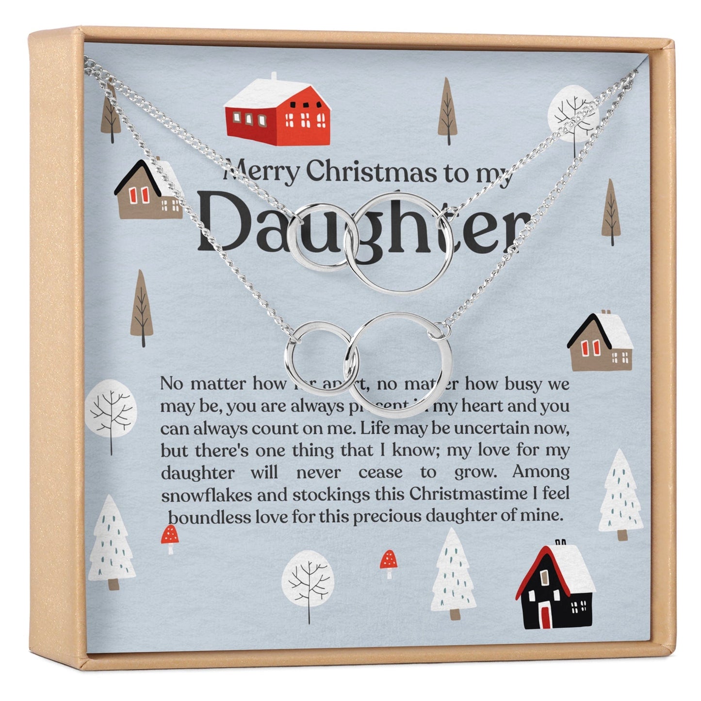 Christmas Gift for Daughter Necklace, Multiple Styles