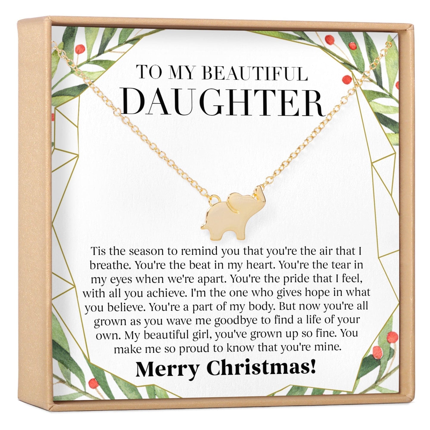 Christmas Gift for Daughter Necklace, Multiple Styles