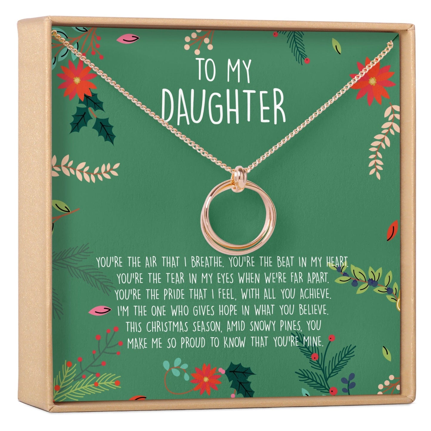 Christmas Gift for Daughter Necklace, Multiple Styles