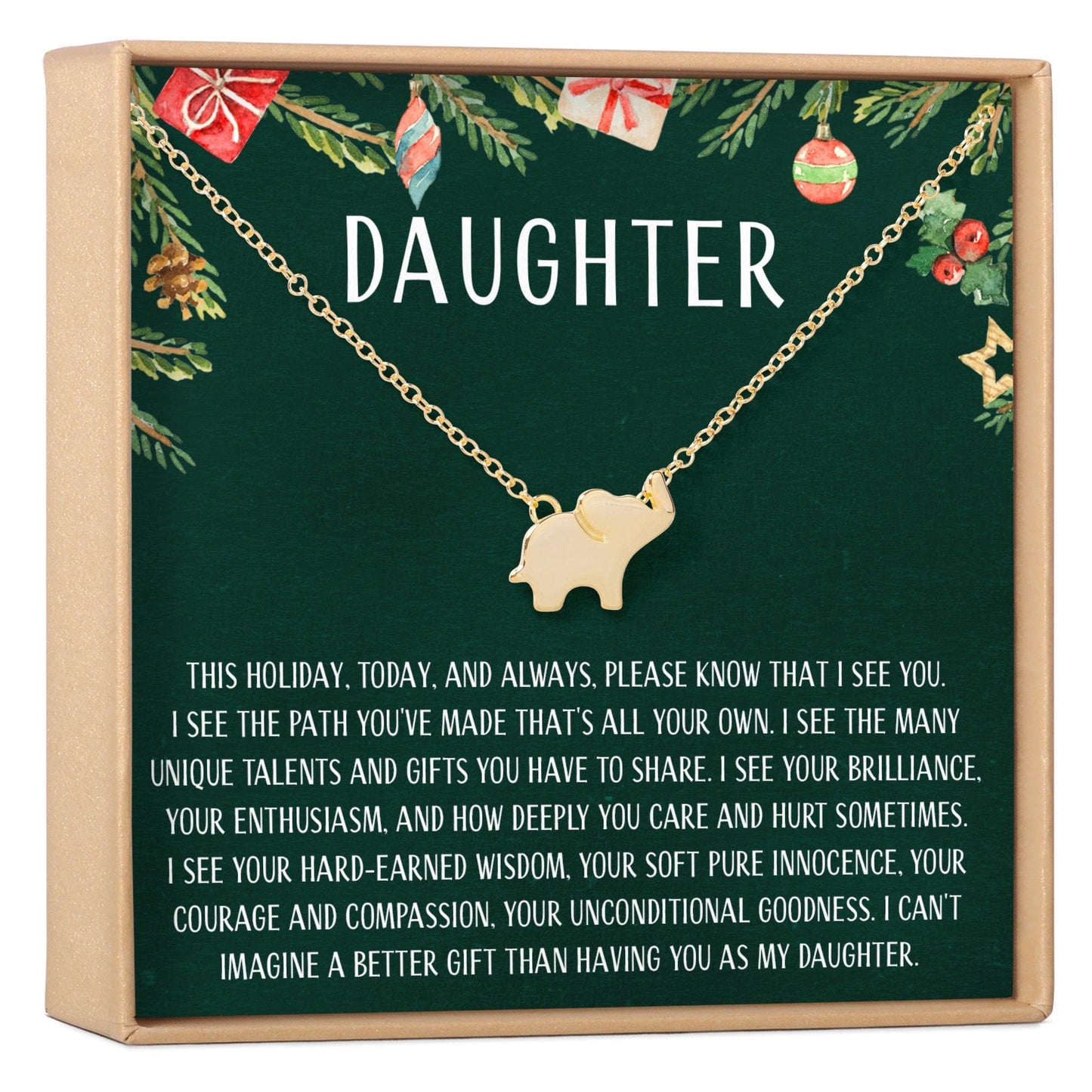Christmas Gift for Daughter Necklace, Multiple Styles