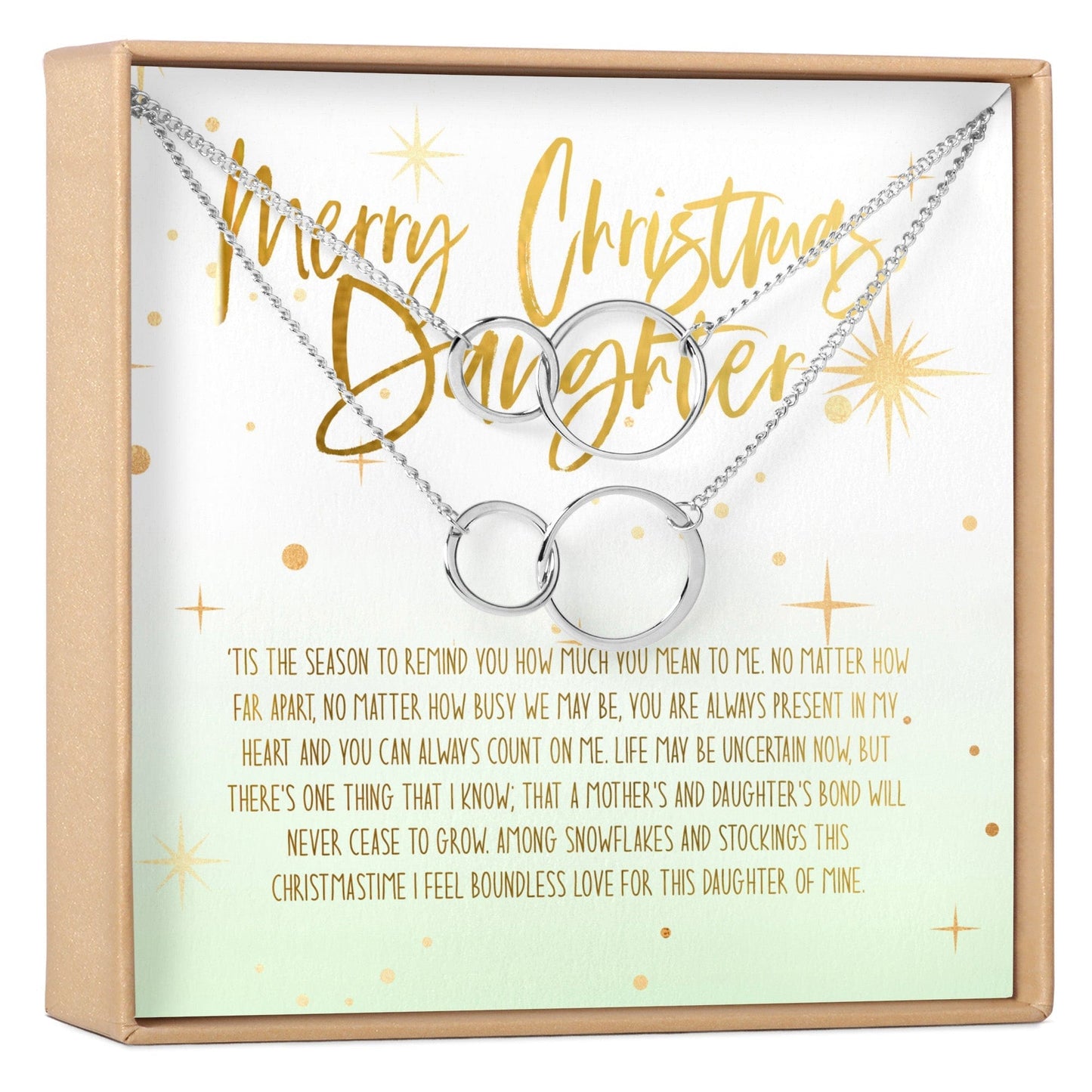Christmas Gift for Daughter Necklace, Multiple Styles