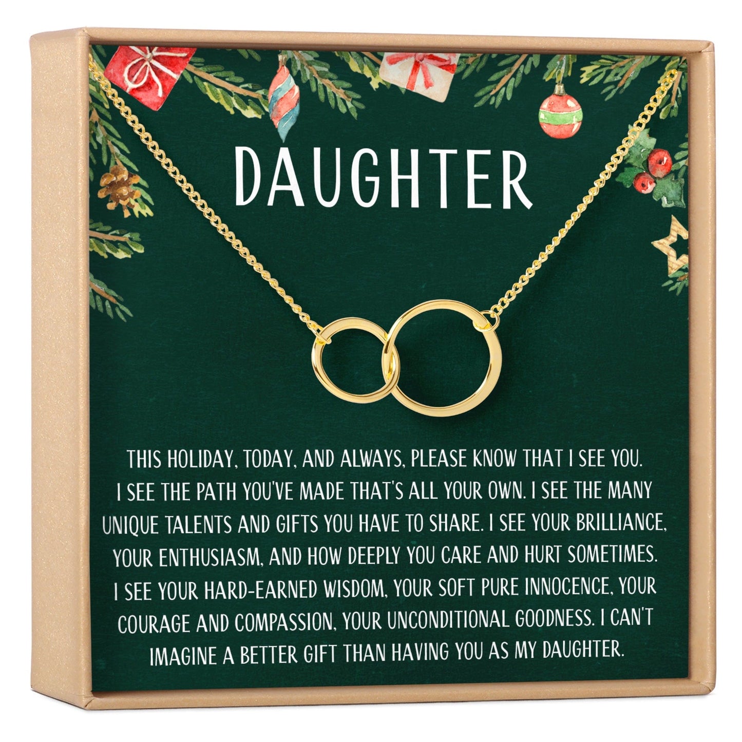 Christmas Gift for Daughter Necklace, Multiple Styles
