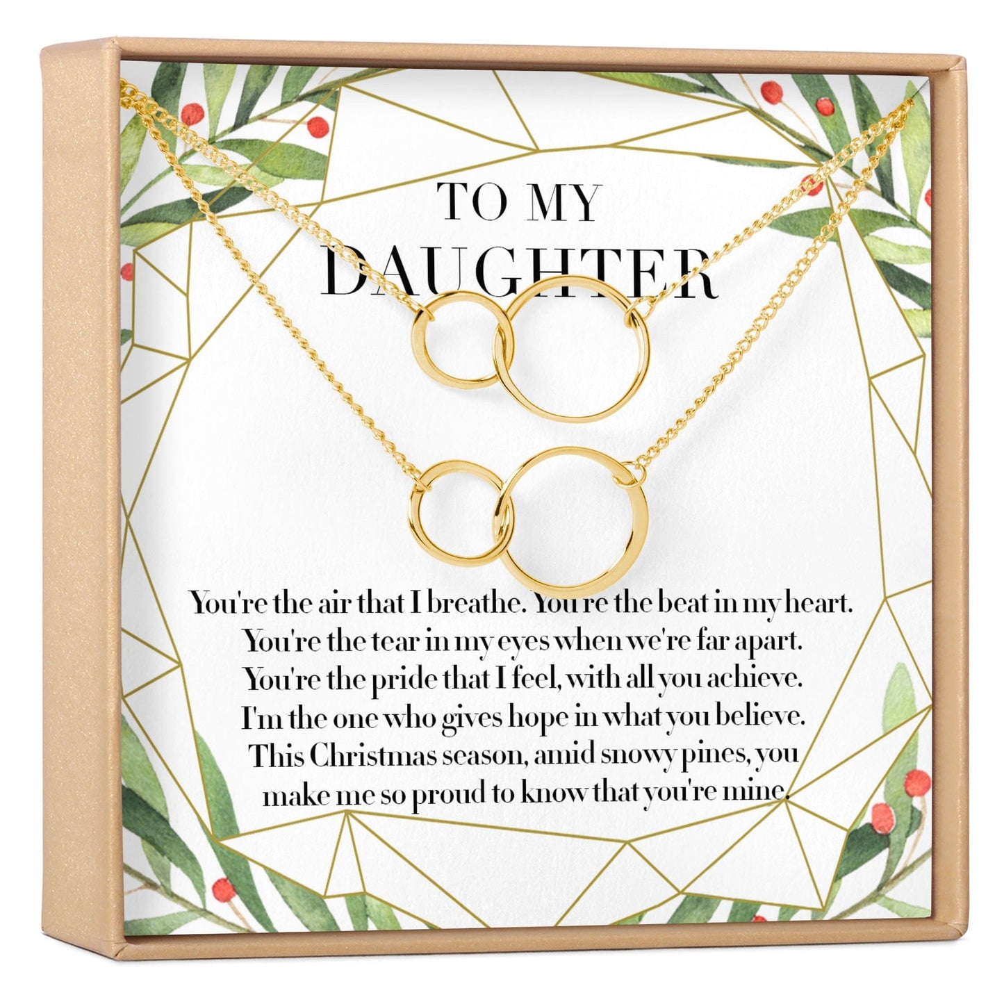 Christmas Gift for Daughter Necklace, Multiple Styles