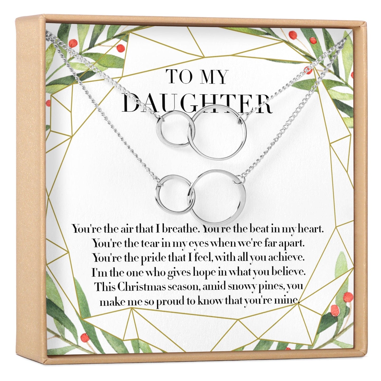 Christmas Gift for Daughter Necklace, Multiple Styles