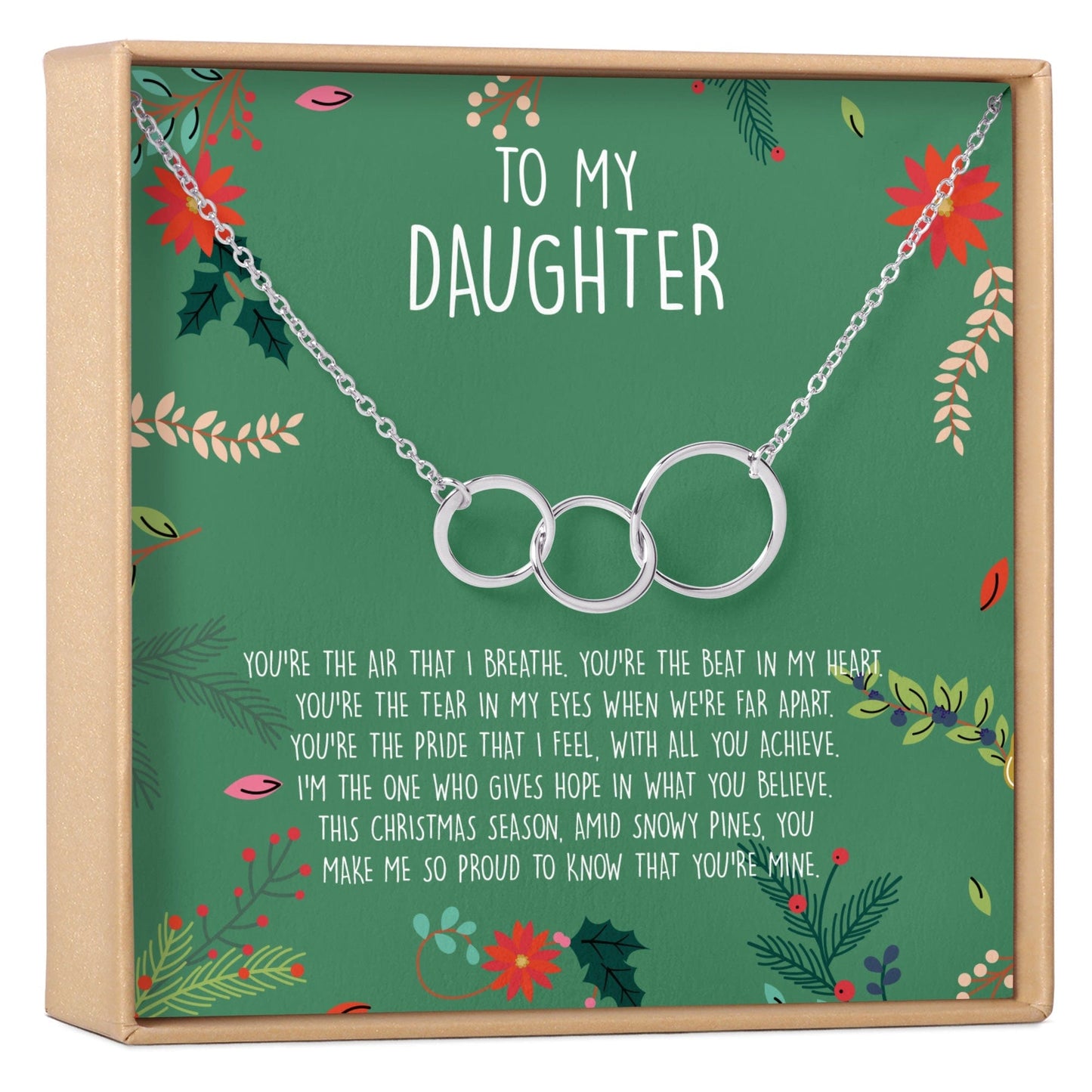 Christmas Gift for Daughter Necklace, Multiple Styles